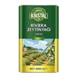 روغن زیتون بکر کریستال - 3 لیتر