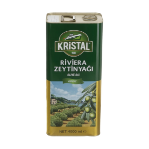 روغن زیتون بکر کریستال - 4 لیتر